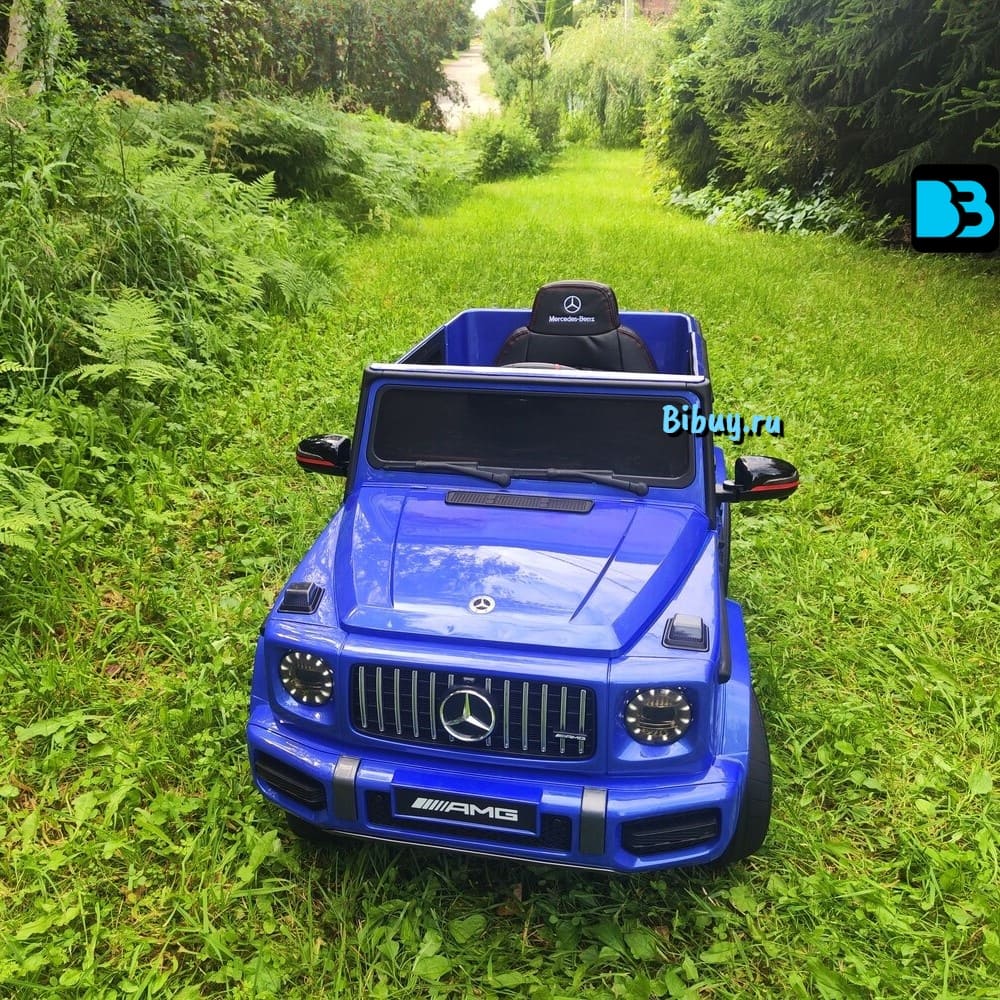 Полноприводный Гелик Mercedes-Benz G63 (K999KK)-4 WD синий глянец