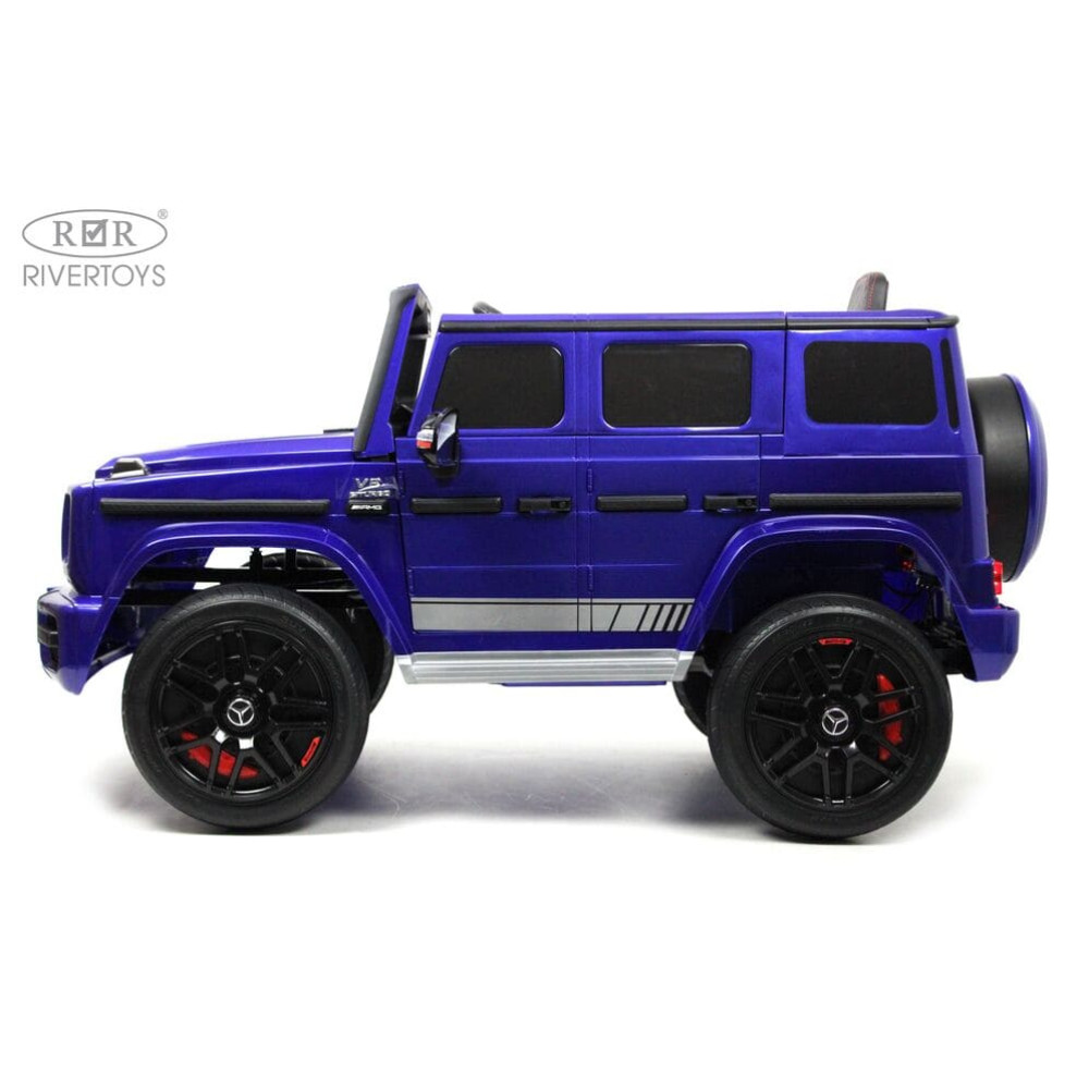 Полноприводный Гелик Mercedes-Benz G63 (K999KK)-4 WD синий глянец