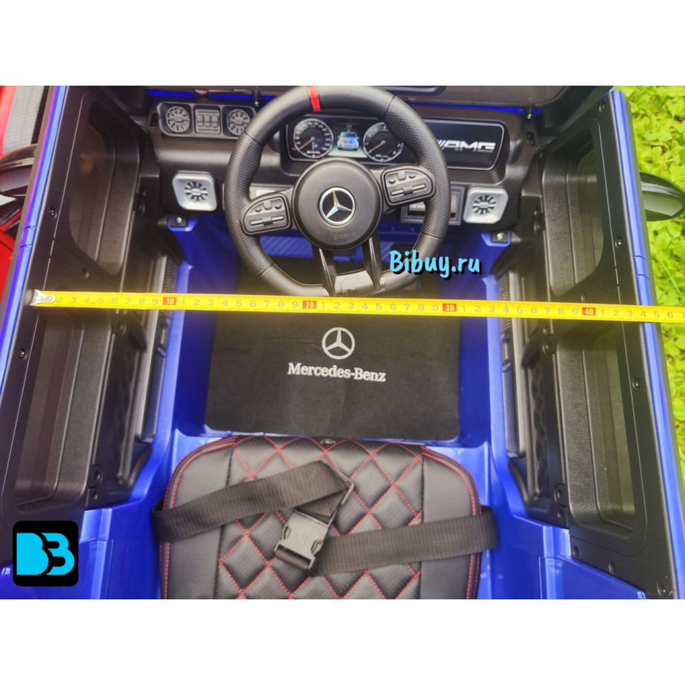 Детский электромобиль Mercedes-Benz G63 (K999KK) серый глянец