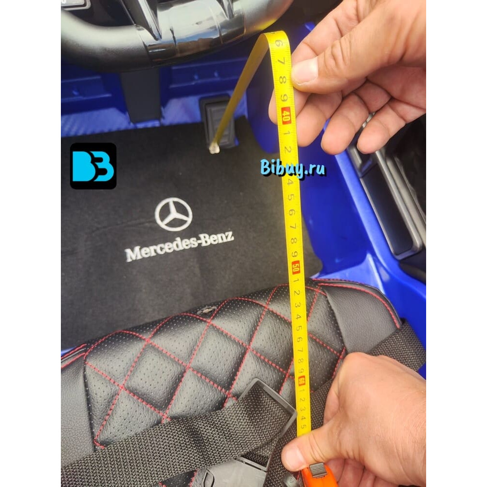 Детский электромобиль Mercedes-Benz G63 (K999KK)-4 WD вишневый глянец