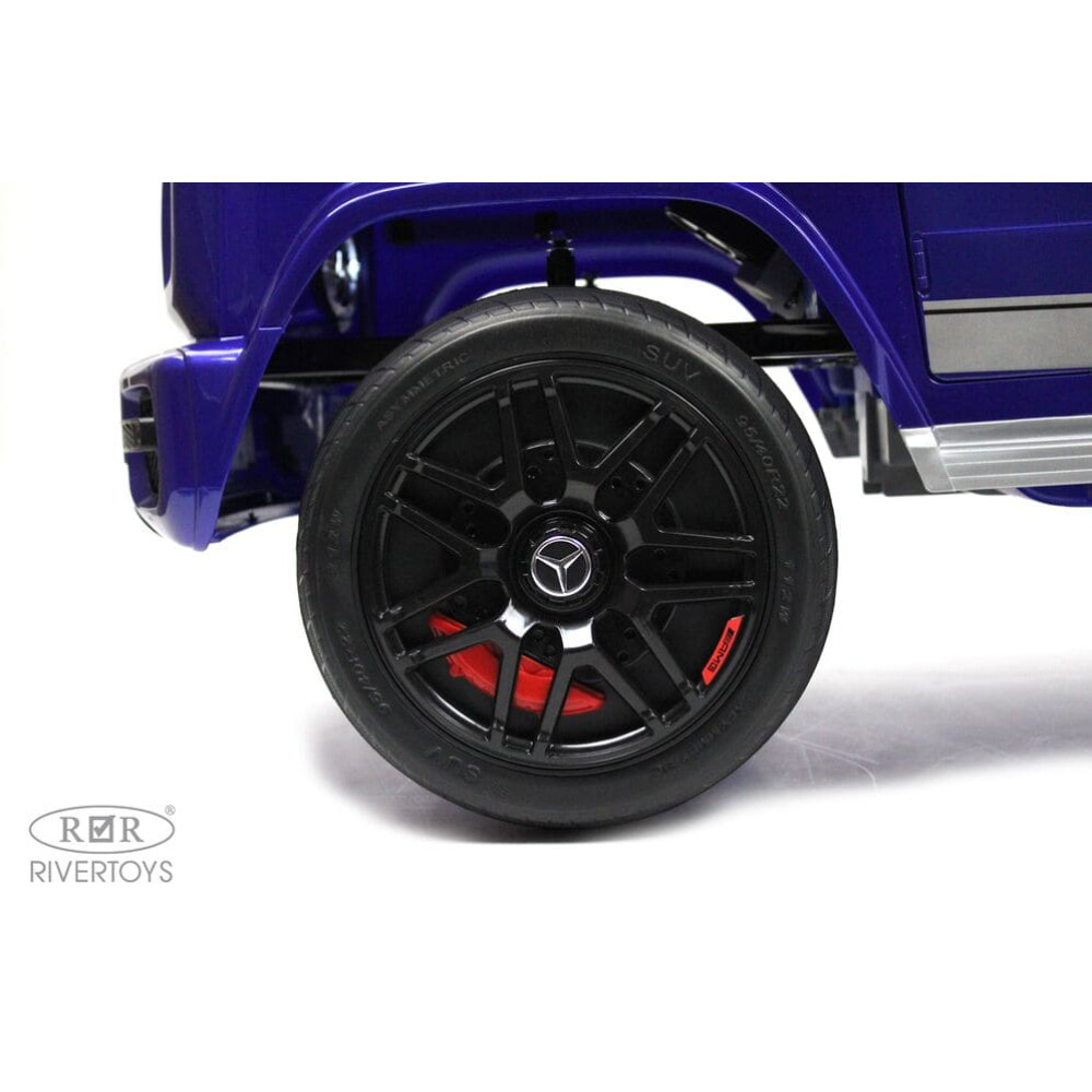 Полноприводный Гелик Mercedes-Benz G63 (K999KK)-4 WD синий глянец