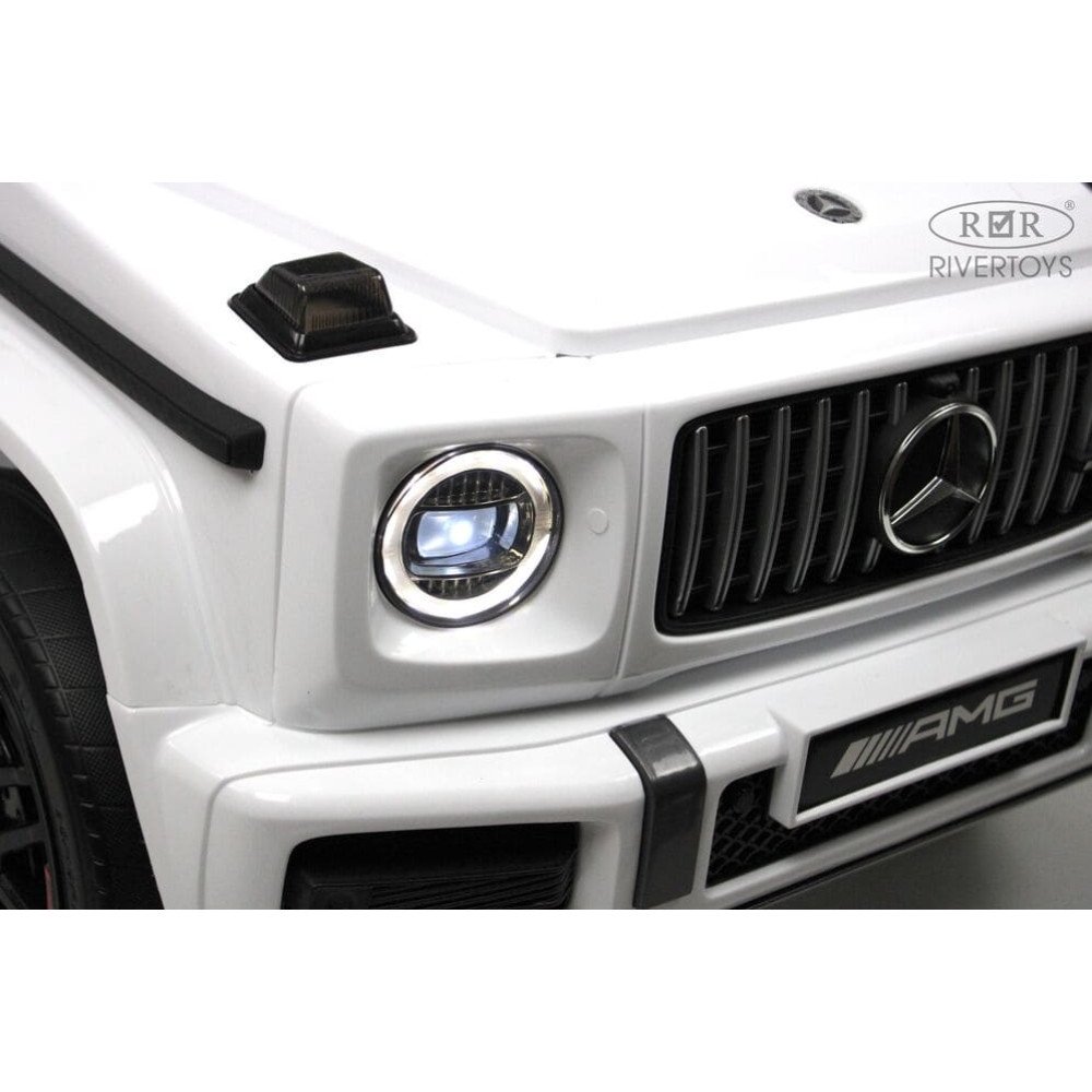 Детский электромобиль Mercedes-Benz G63 4WD (K999KK) белый