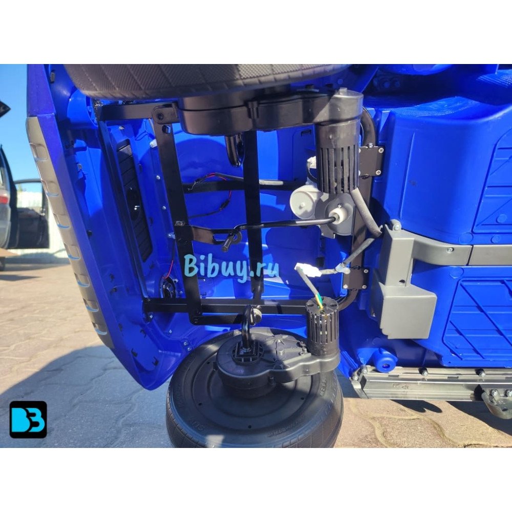 Лицензионный электромобиль Mercedes-Benz G63 (K999KK) синий глянец