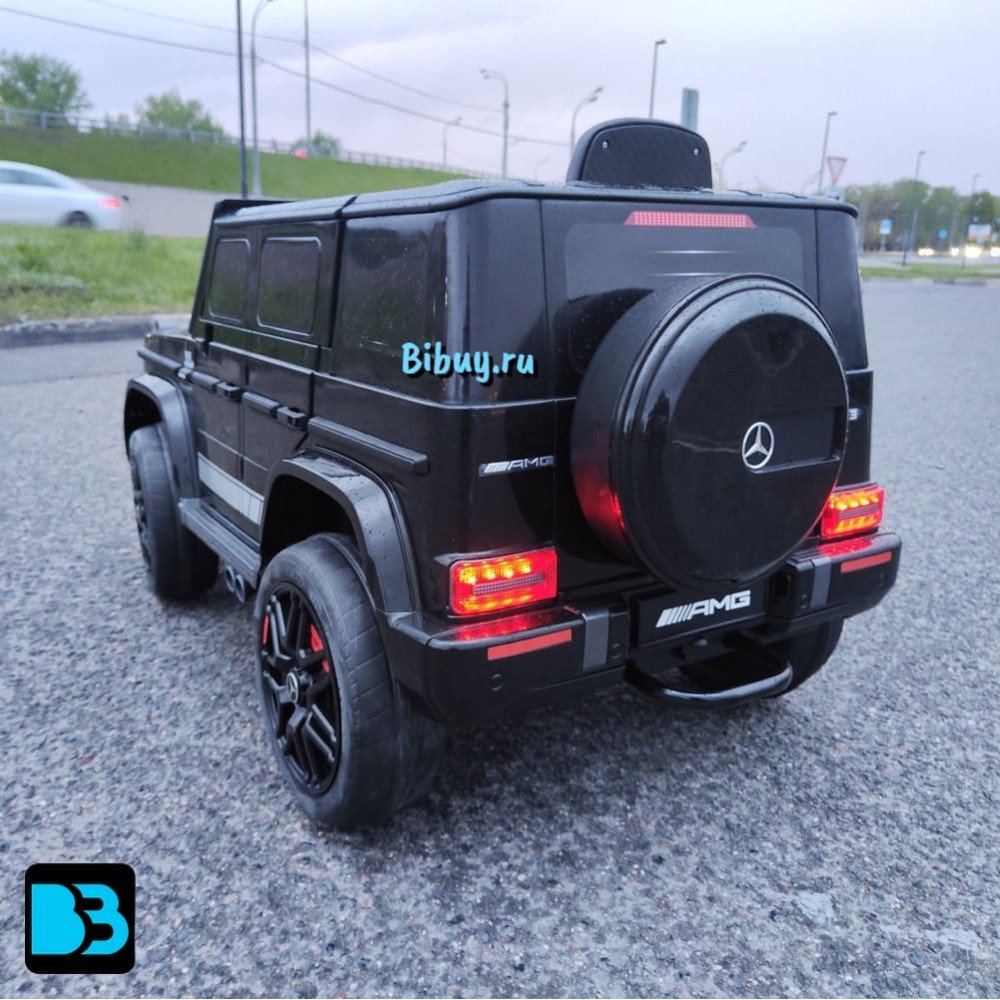 Детский электромобиль Mercedes-Benz G63 4WD (K999KK) черный