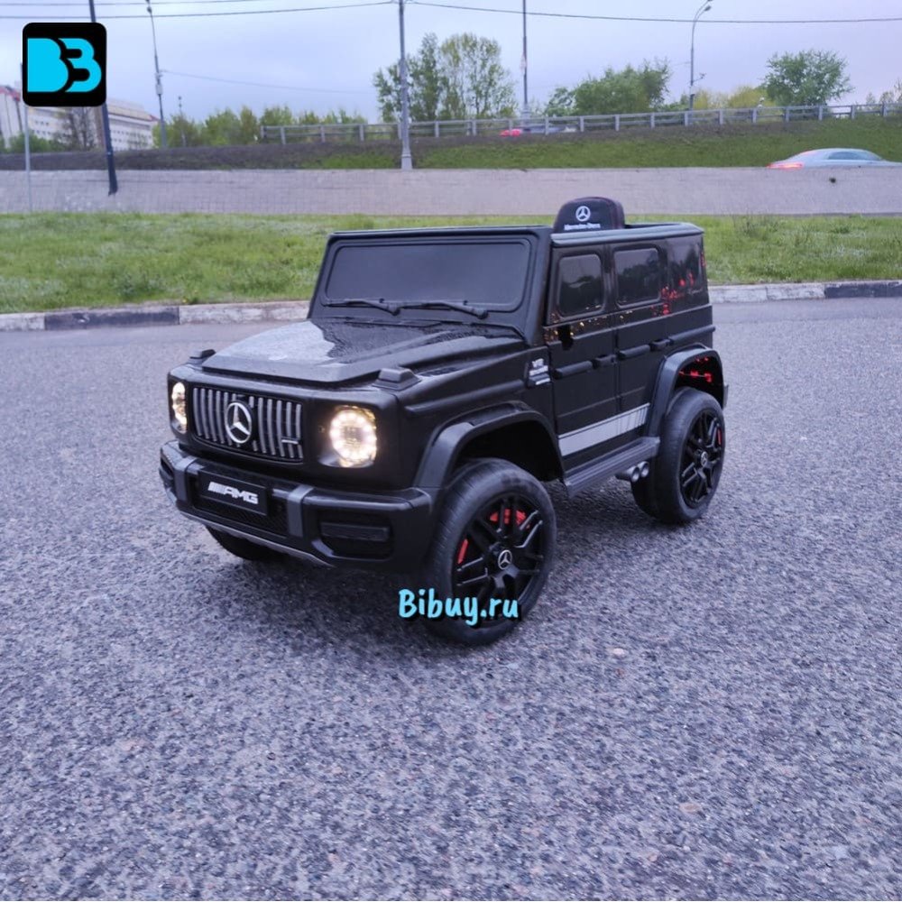 Детский электромобиль Mercedes-Benz G63 4WD (K999KK) черный