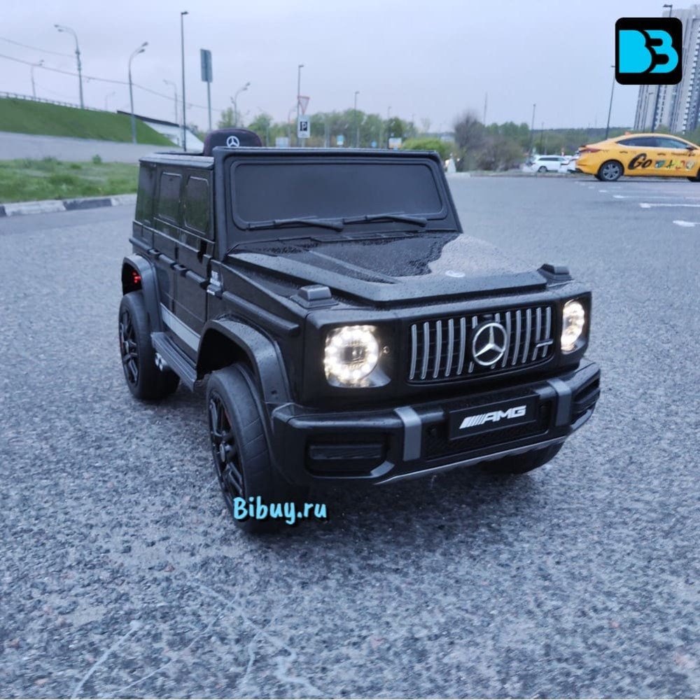 Детский электромобиль Mercedes-Benz G63 4WD (K999KK) черный