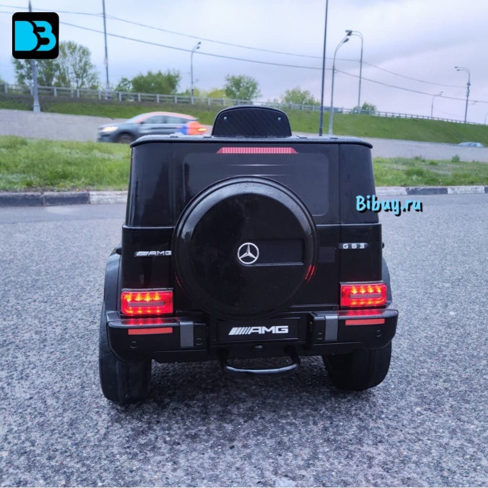 Детский электромобиль Mercedes-Benz G63 4WD (K999KK) черный