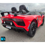 Детский электромобиль Lamborghini Aventador K999PX красный