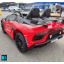 Детский электромобиль Lamborghini Aventador K999PX красный