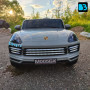 Детский электромобиль Porsche Cayenne М005БХ серый