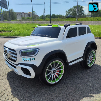 Детский электромобиль Mercedes М007БХ белый, мотор 250Вт