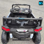Мощный детский электромобиль Buggy M222MM черный Spider
