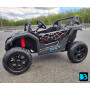Мощный детский электромобиль Buggy M222MM черный Spider