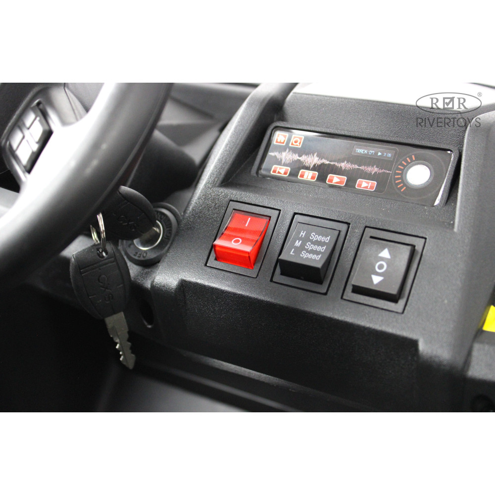 Электромобиль багги M222MM зеленый камуфляж