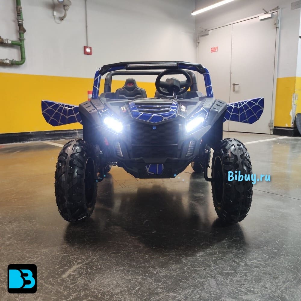 Детский электромобиль M222MM синий Spider