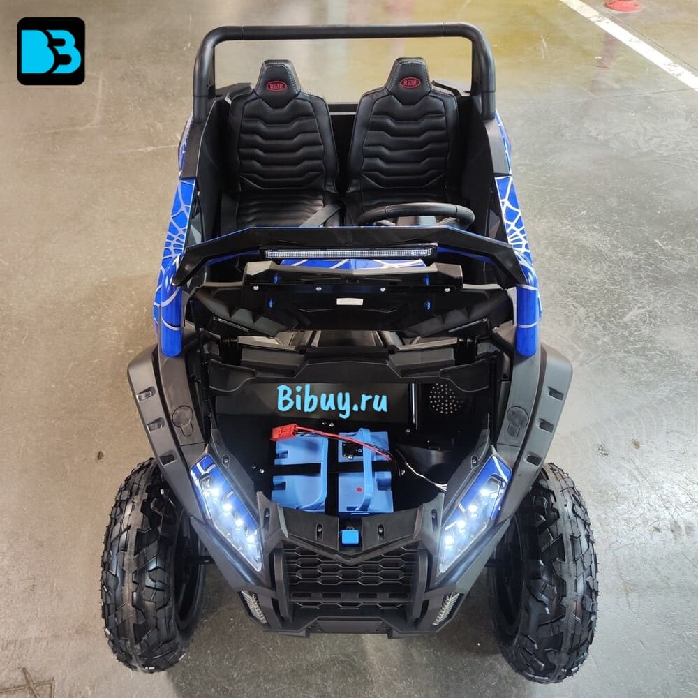 Детский электромобиль M222MM синий Spider