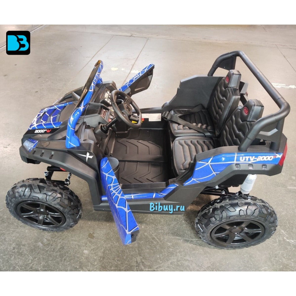 Детский электромобиль M222MM синий Spider