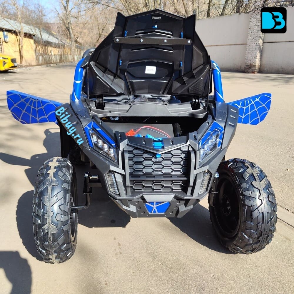 Детский электромобиль M222MM синий Spider