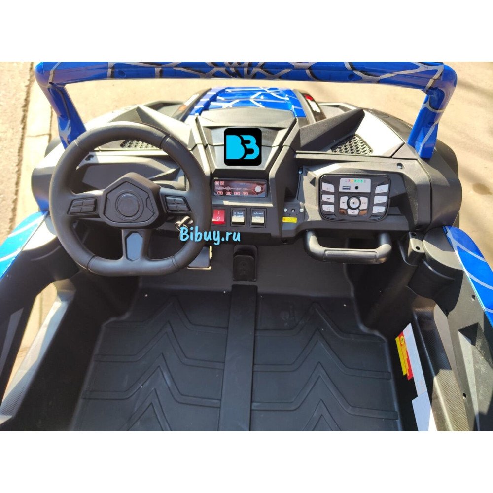 Детский электромобиль M222MM синий Spider