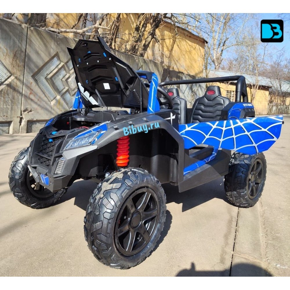 Детский электромобиль M222MM синий Spider