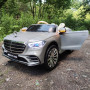 Детский электромобиль М333БХ 4WD серый
