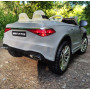 Детский электромобиль М333БХ 4WD серый