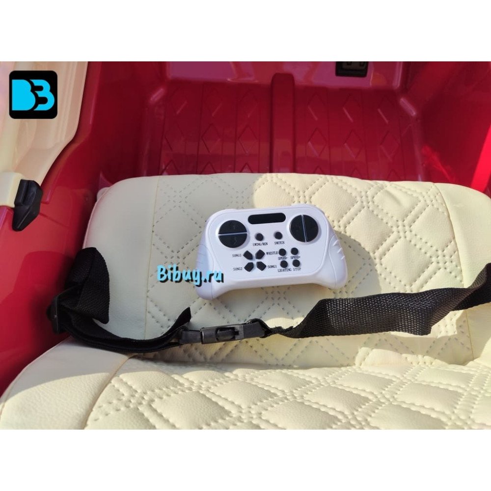 Детский электромобиль Mercedes-Benz М333БХ розовый глянец