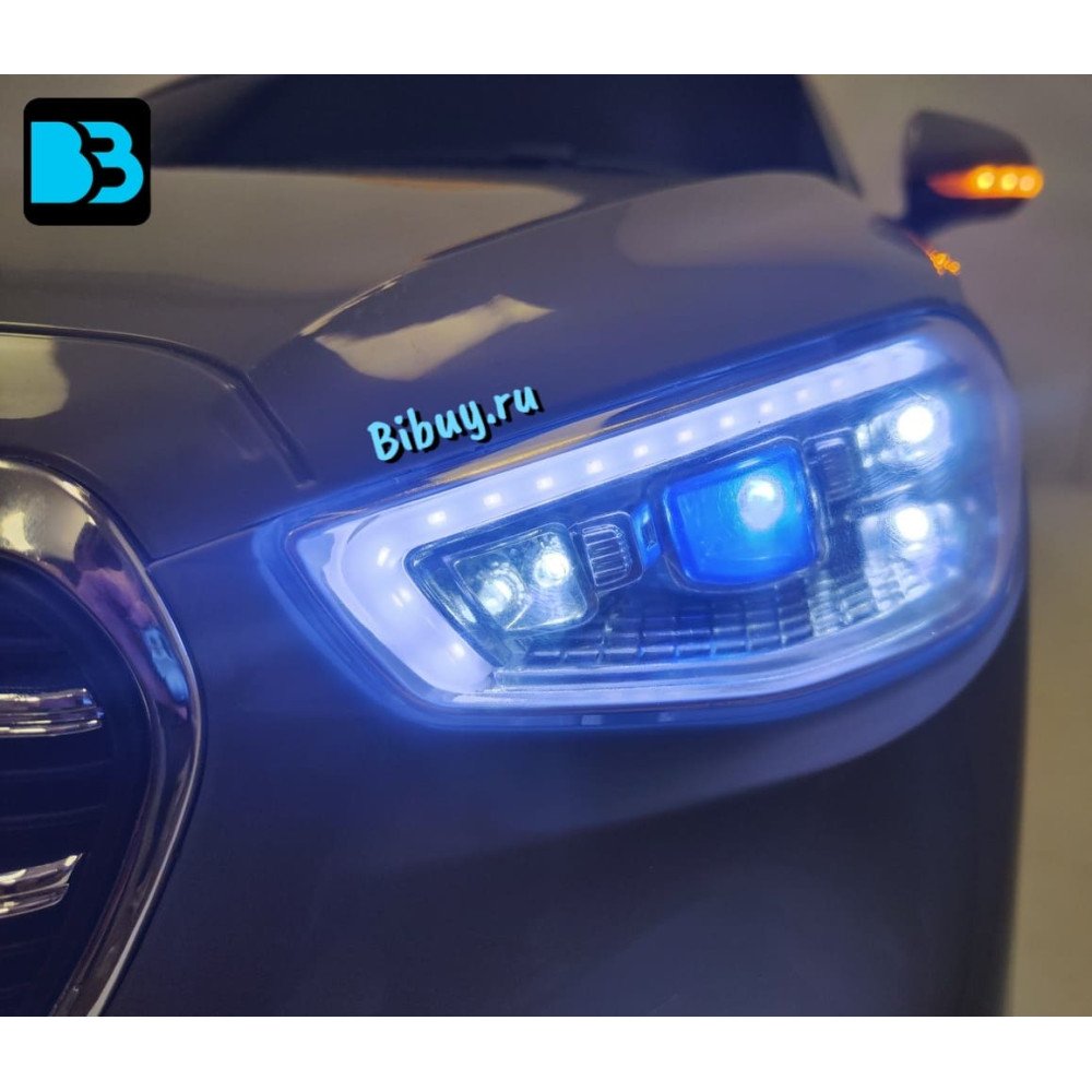 Детский электромобиль М333БХ 4WD серый