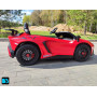 Детская машина Lamborghini Aventador SV (M777MM) красная, максимальная нагрузка 100 кг