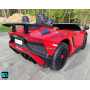 Детская машина Lamborghini Aventador SV (M777MM) красная, максимальная нагрузка 100 кг