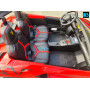 Детская машина Lamborghini Aventador SV (M777MM) красная, максимальная нагрузка 100 кг