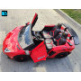 Детская машина Lamborghini Aventador SV (M777MM) красная, максимальная нагрузка 100 кг