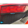 Детская машина Lamborghini Aventador SV (M777MM) красная, максимальная нагрузка 100 кг