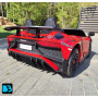 Детская машина Lamborghini Aventador SV (M777MM) красная, максимальная нагрузка 100 кг