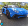 Детский электромобиль Lamborghini Aventador SV (M777MM) синий