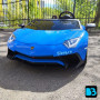 Детский электромобиль Lamborghini Aventador SV (M777MM) синий