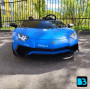 Детский электромобиль Lamborghini Aventador SV (M777MM) синий