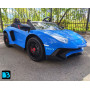 Детский электромобиль Lamborghini Aventador SV (M777MM) синий