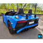 Детский электромобиль Lamborghini Aventador SV (M777MM) синий
