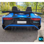 Детский электромобиль Lamborghini Aventador SV (M777MM) синий