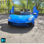 Детский электромобиль Lamborghini Aventador SV (M777MM) синий