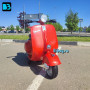 Детский электроскутер VESPA (M888MM) красный
