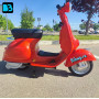 Детский электроскутер VESPA (M888MM) красный