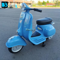 Детский электроскутер VESPA (M888MM) синий