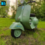 Электроскутер VESPA (M888MM) зеленый