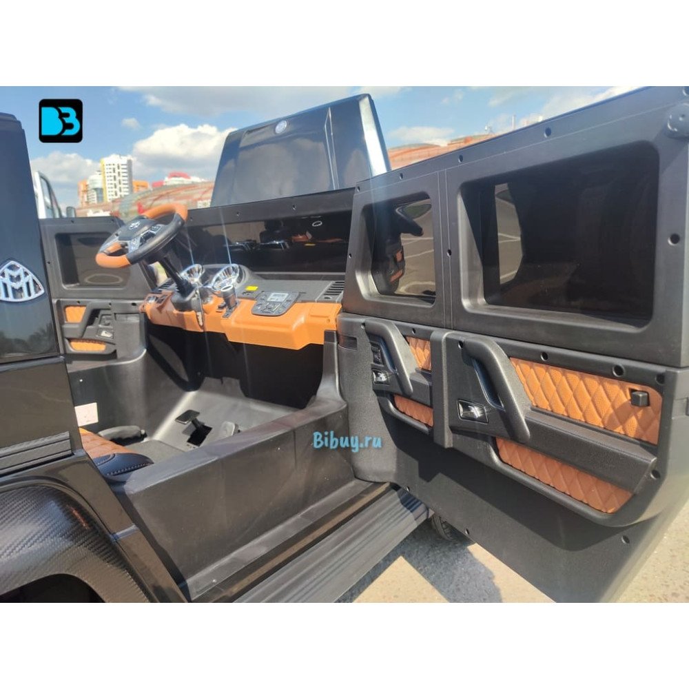 Большой электромобиль Mercedes-Maybach G650 Landaulet (M999MM) черный