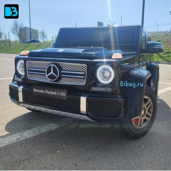 Большой электромобиль Mercedes-Maybach G650 Landaulet (M999MM) черный