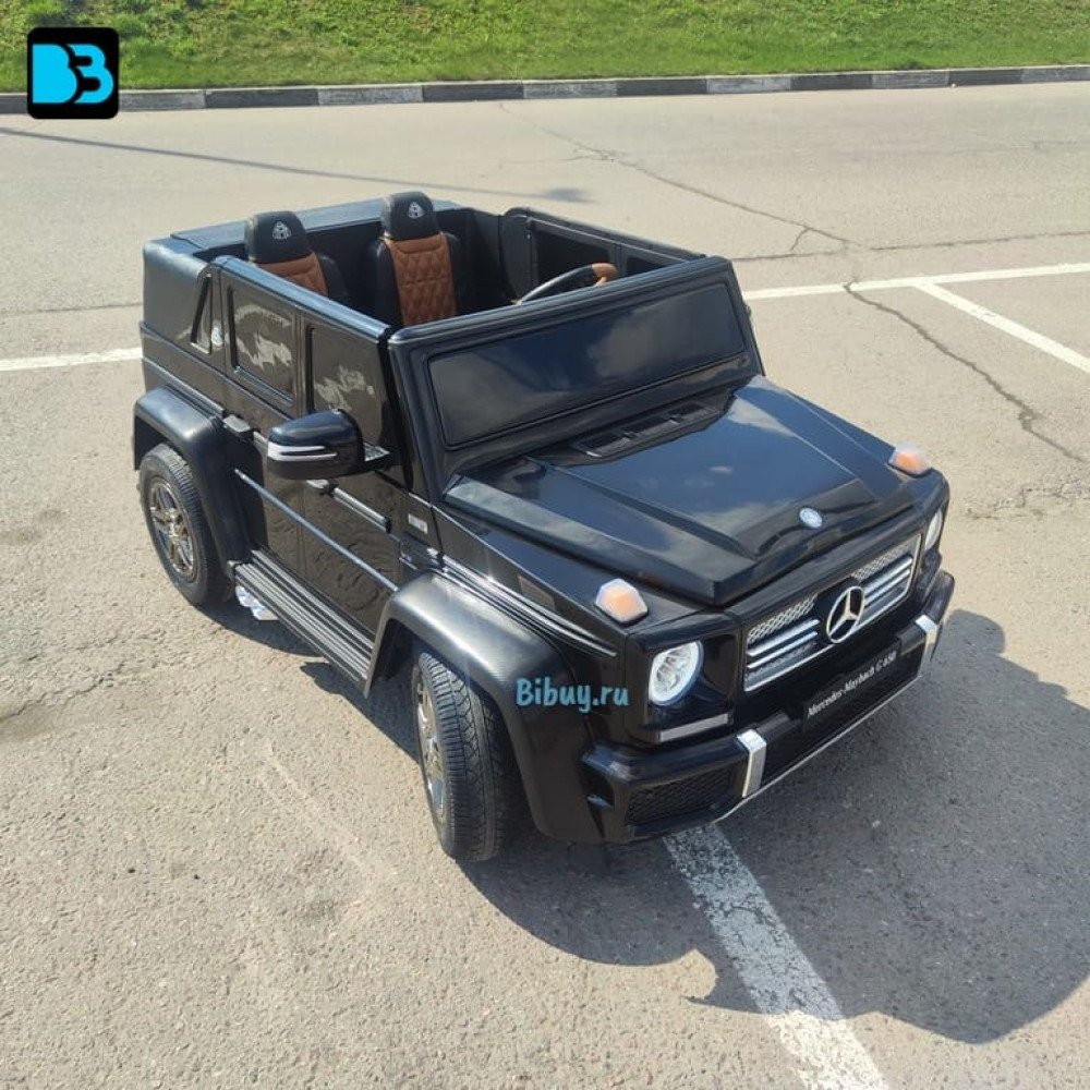 Большой электромобиль Mercedes-Maybach G650 Landaulet (M999MM) черный
