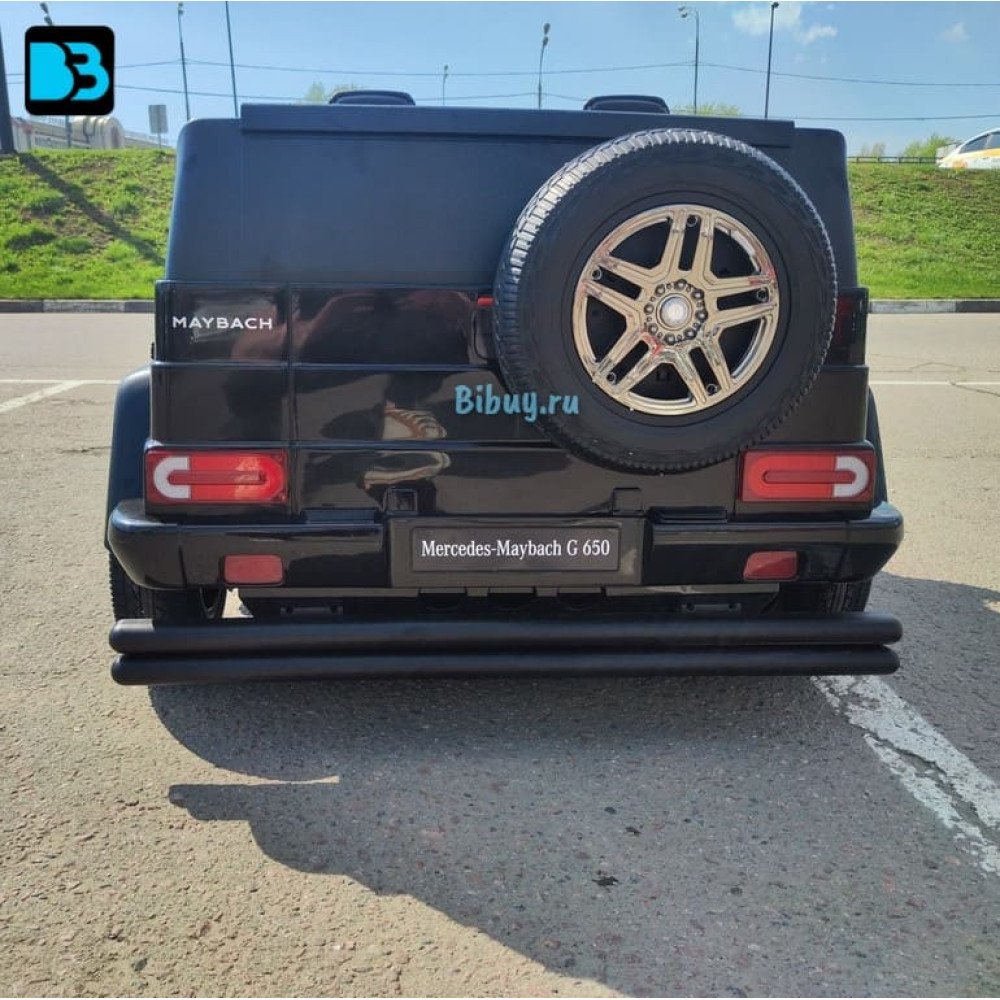 Большой электромобиль Mercedes-Maybach G650 Landaulet (M999MM) черный