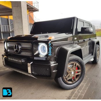 Большой электромобиль Mercedes-Maybach G650 Landaulet (M999MM) черный